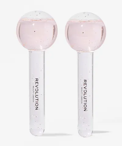 Revolution Skincare - Pink Glitter Ice Globes 