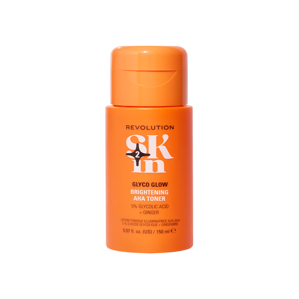 Revolution Skin Glyco Glow 5% Glycolic Acid & Ginger Brightening AHA Toner