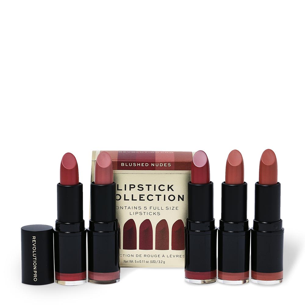Blushed Nudes Lipstick Collection