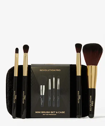 Revolution Pro - Glam Mini Brush Set & Case 