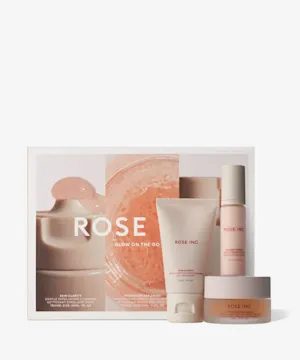 Rose Inc Glow on the Go Set
