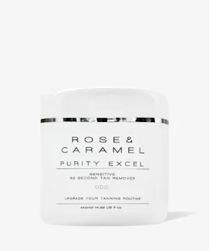 rosecaramel Sensitive Purity Excel 60 Second Self Tan Remover