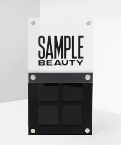Sample Beauty - The 4 Pan Magnetic Palette