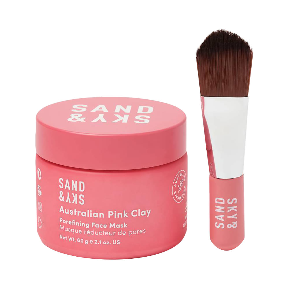 Sand & Sky Australian Pink Clay Porefining Face Mask