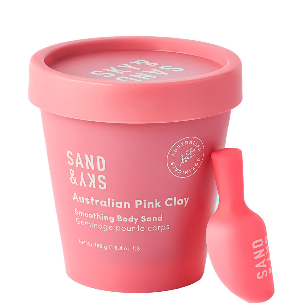 Sand & Sky Australian Pink Clay Smoothing Body Sand