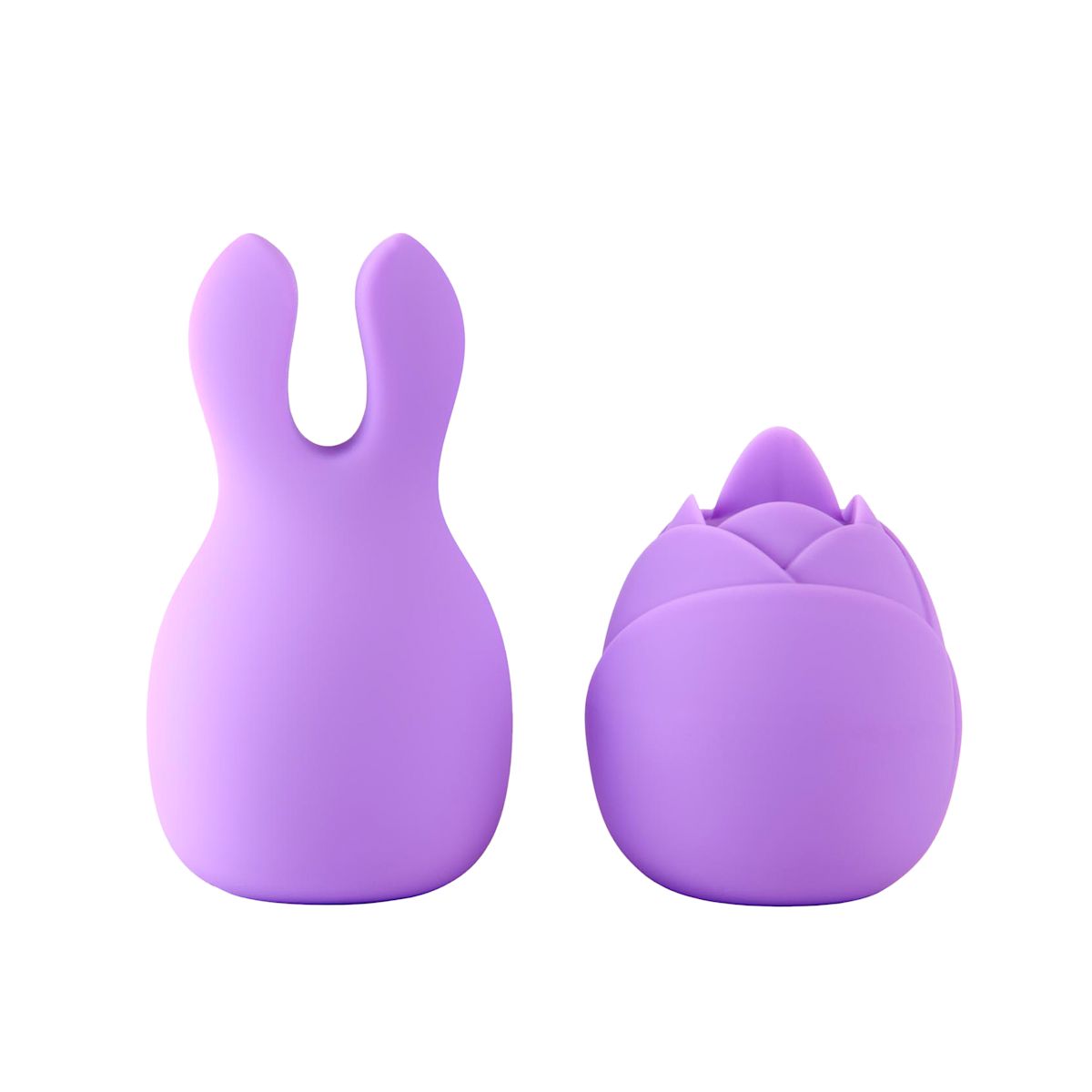 Massage Wand Attachment Heads - Purple
