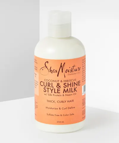 Shea Moisture - Coconut & Hibiscus Curl & Shine Style Milk