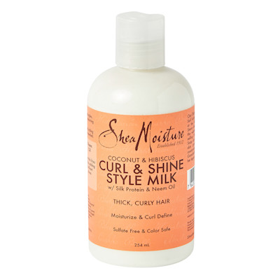 Shea Moisture Coconut & Hibiscus Curl & Shine Style Milk