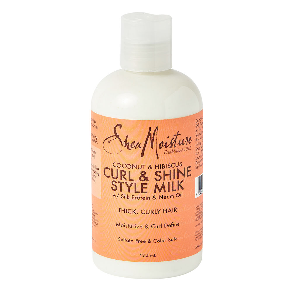Shea Moisture Coconut & Hibiscus Curl & Shine Style Milk