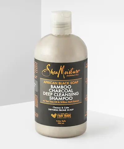 Shea Moisture - African Black Soap Bamboo Charcoal Deep Cleansing Shampoo