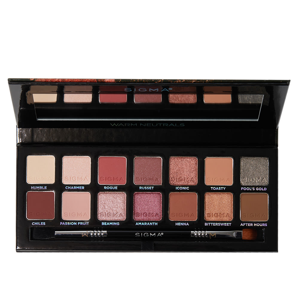 Sigma Beauty Warm Neutrals Eyeshadow Palette 70g