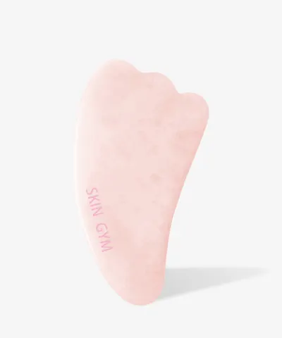 Skin Gym - Rose Quartz Gua Sha Crystal Sculpty Tool