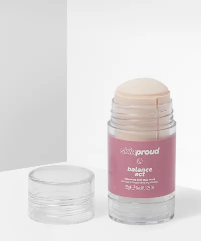 Skin Proud - Balance Act Balancing Pink Clay Mask Stick