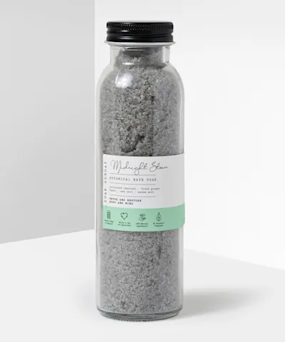 Soak Sunday - Midnight Storm Botanical Bath Soak