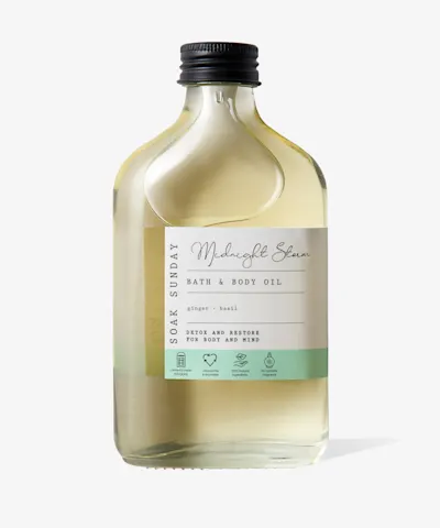 Soak Sunday - Midnight Storm Bath & Body Oil