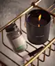 Soak Sunday - Midnight Storm Ginger & Woodsmoke Scented Candle