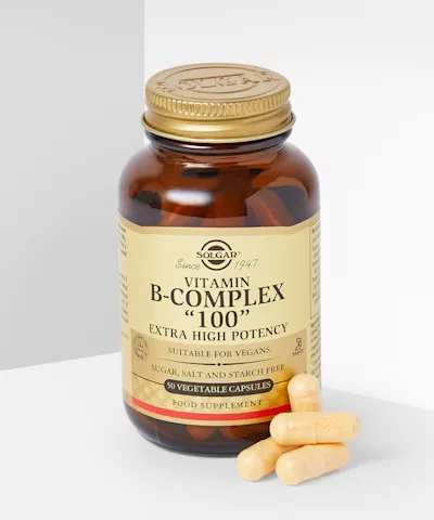 Solgar - Vitamin B-Complex "100" Extra High Potency Vegetable Capsules