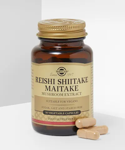 Solgar - Reishi Shiitake Maitake Mushroom Extract Vegetable Capsules
