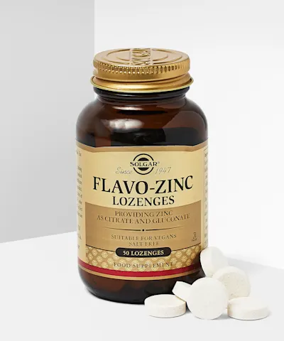Solgar - Flavo-Zinc Lozenges