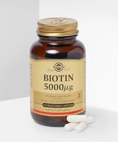 Solgar - Biotin 5000 mcg Vegetable Capsules