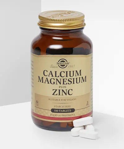 Solgar - Calcium Magnesium Plus Zinc Tablets