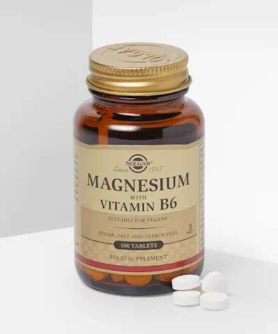 Solgar - Magnesium with Vitamin B6 Tablets