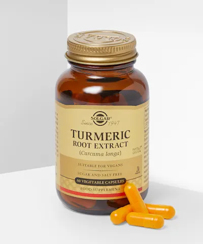 Solgar - Turmeric Root Extract Vegetable Capsules