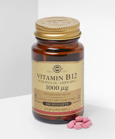 Solgar - Vitamin B12 1000 mcg Sublingual Chewable Nuggets