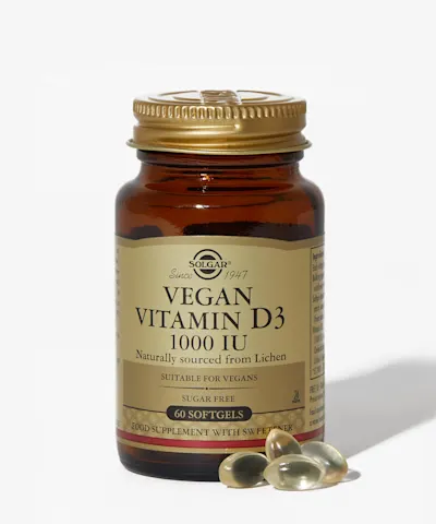 Solgar - Vegan Vitamin D3 1000IU Softgels