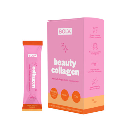 Solv Liquid Beauty Collagen Gel Blood Orange