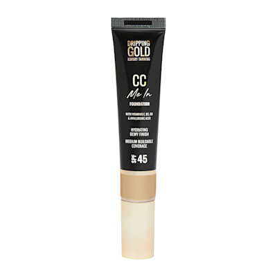 SOSU Cosmetics Dripping Gold CC Me In SPF45 Foundation Tan