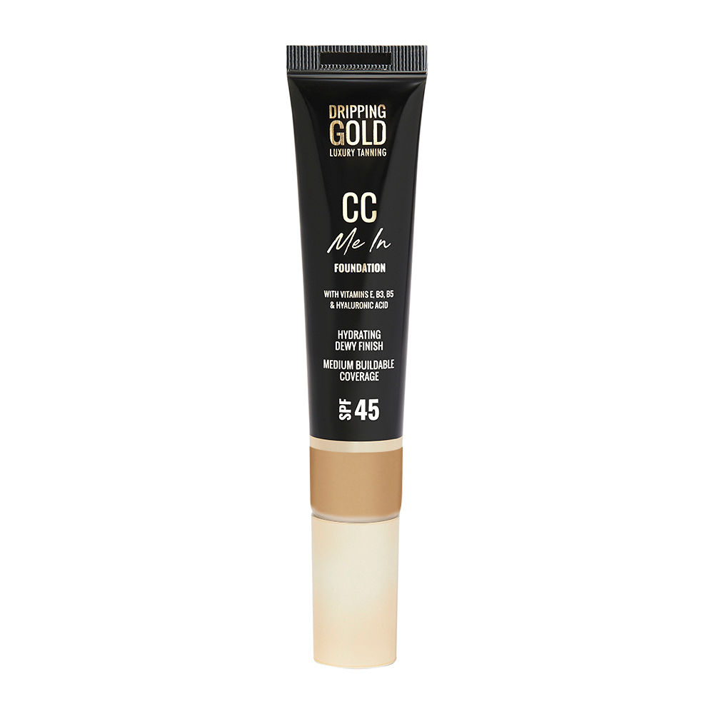 SOSU Cosmetics Dripping Gold CC Me In SPF45 Foundation Almond
