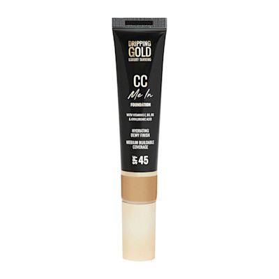 SOSU Cosmetics Dripping Gold CC Me In SPF45 Foundation Almond
