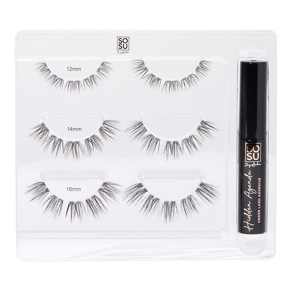 SOSU Cosmetics Hidden Agenda Longer Length Lashes