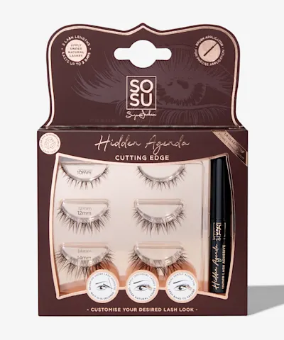 SOSU Cosmetics - Hidden Agenda Lashes Cutting Edge