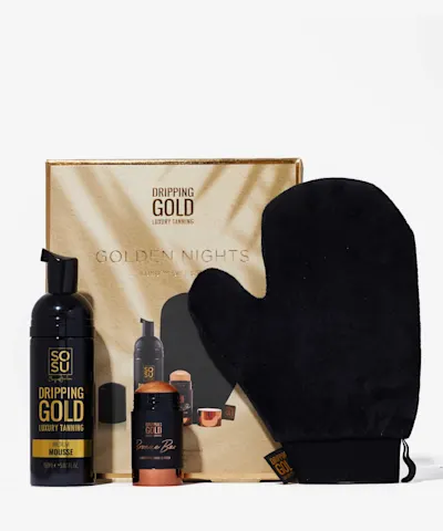 SOSU Cosmetics - Dripping Gold Golden Nights Luxury Gift Set