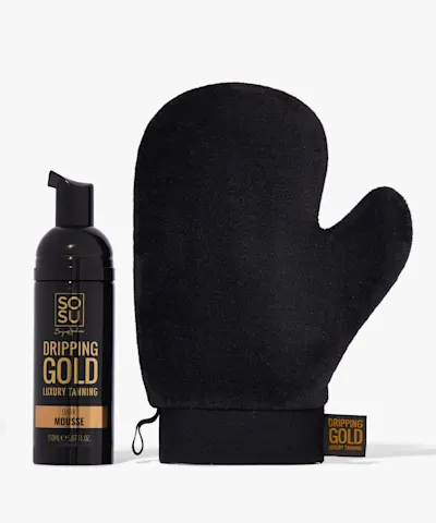 SOSU Cosmetics - Dripping Gold Tanning Mitt & Mousse Duo