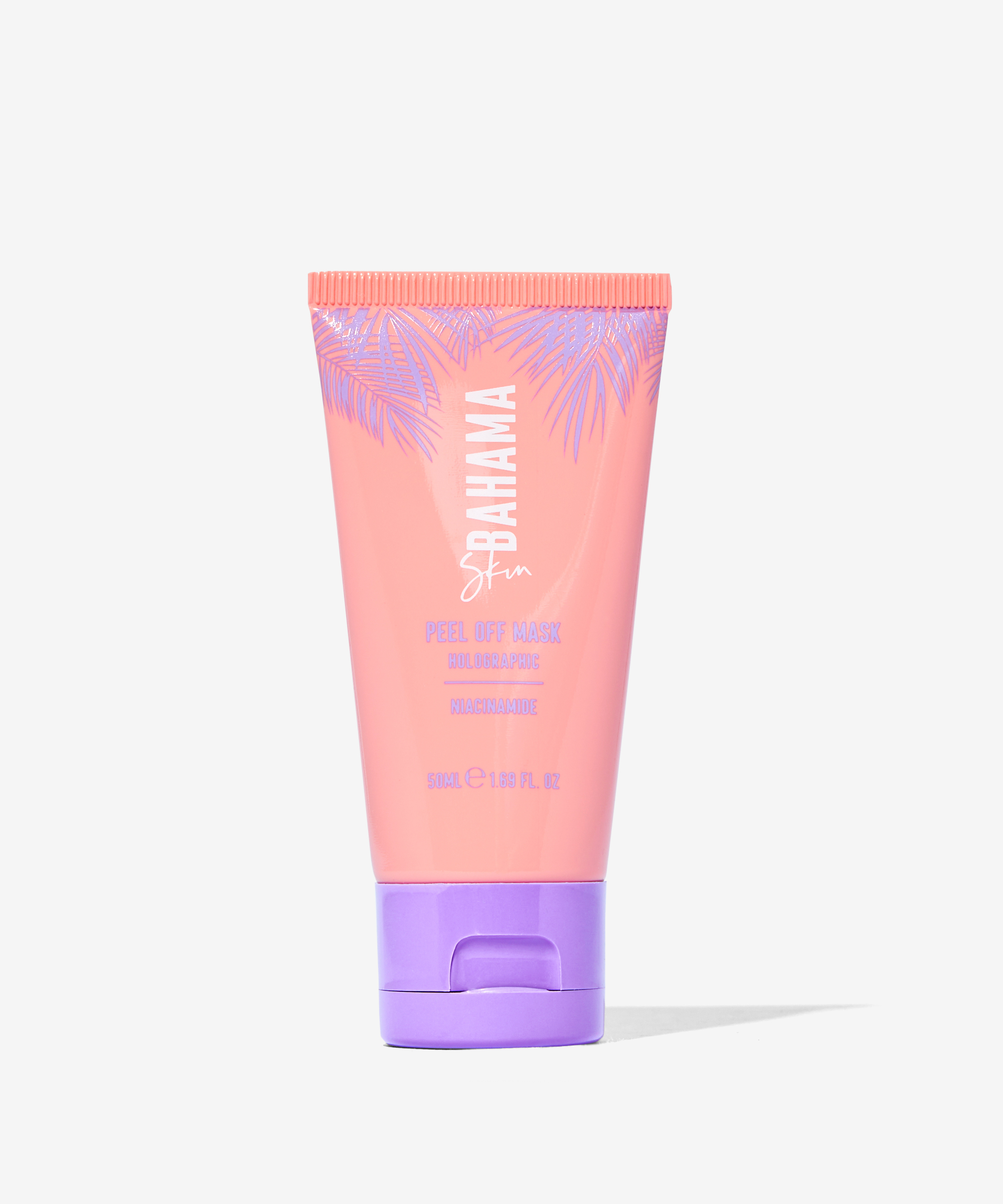 BahamaSkinPinkHolographicPeelOffMask