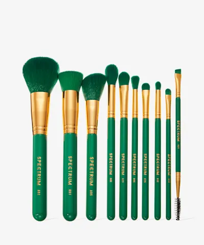 Spectrum Collections - Malachite 10 Piece Brush Set