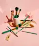 Spectrum Collections - Malachite 10 Piece Brush Set