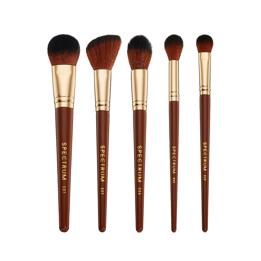 Spectrum Pantherine 5 Piece Face Set in Brown