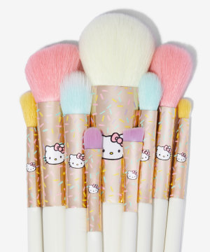 Hello Kitty Ice Cream 9 Piece Brush Set