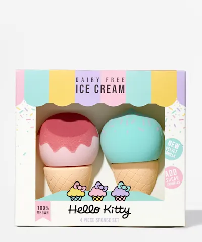 Spectrum Collections - Hello Kitty Ice Cream 4 Piece Sponge Set