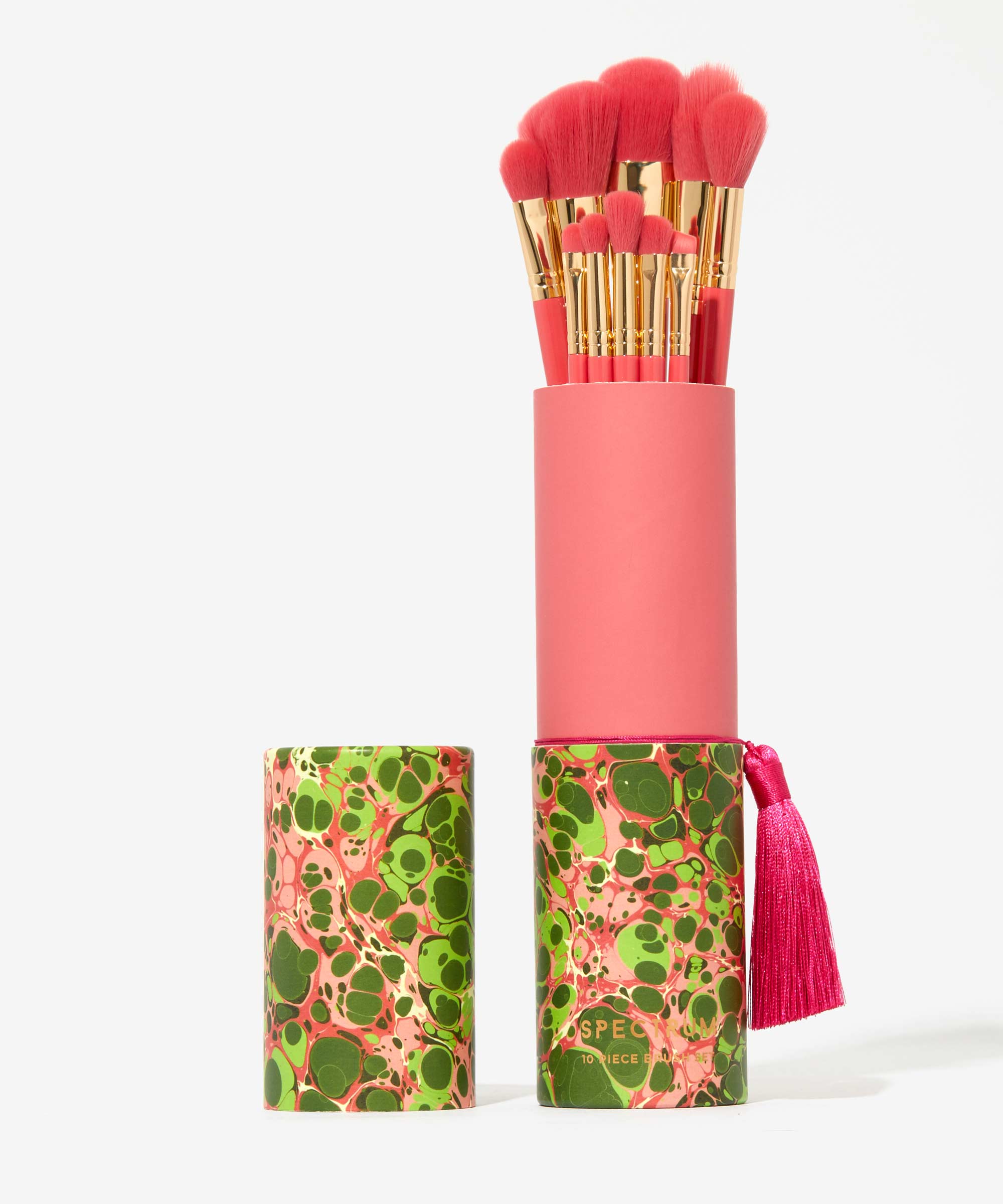 Spectrum x Jemma Lewis 10 Piece Brush Set Velvet Rose