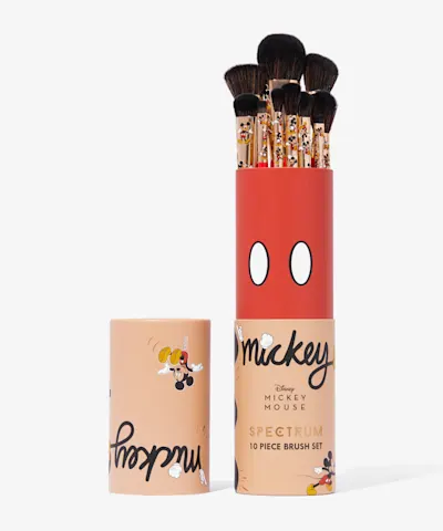 Spectrum Collections - Mickey Mouse 10 Piece Makeup Brush Set
