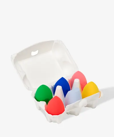 Spectrum Collections - Breakfast Buddies Eggs 4 Piece Wonder Sponge Set