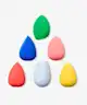 Spectrum Collections - Breakfast Buddies Eggs 4 Piece Wonder Sponge Set