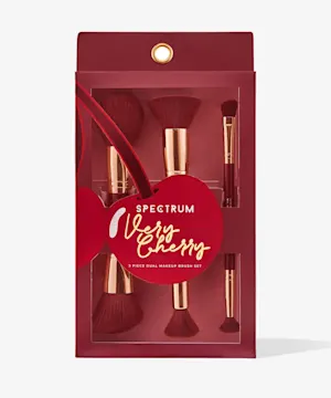 spectrumcollections Very Cherry 3 Piece Everyday Dual Ended Brush Set