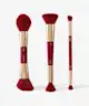 Spectrum Collections - Very Cherry 3 Piece Everyday Dual Ended Brush Set