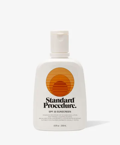 Standard Procedure - SPF 30 Sunscreen